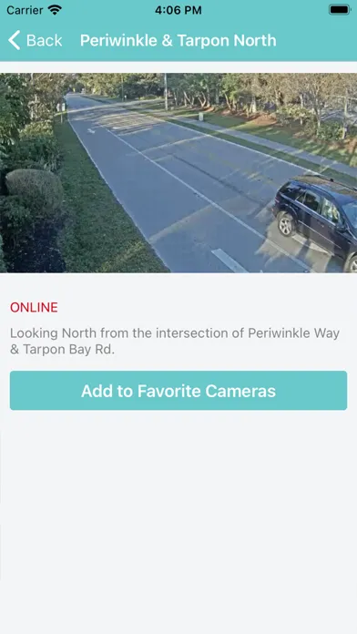 Zrzuty ekranu City of Sanibel Traffic Cams